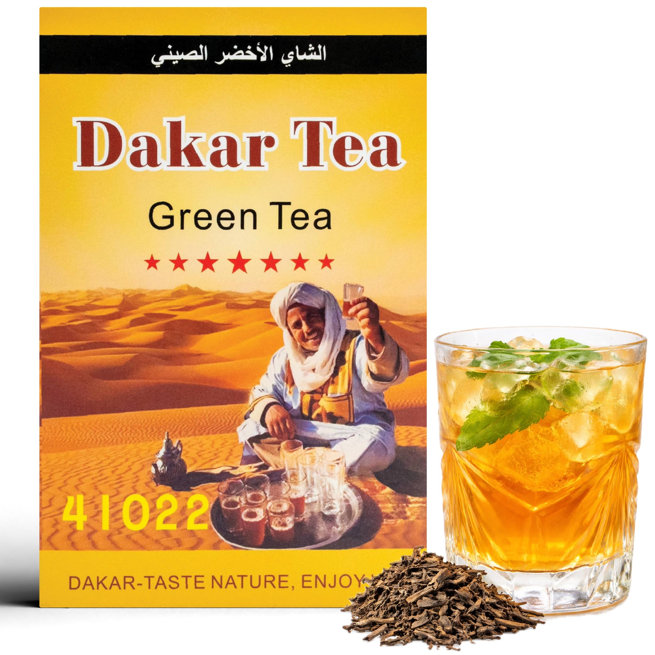 Dakar Tea, Green Tea Chá verde orgânico em folhas soltas 250 g