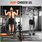 SERTT Adjustable Pull Up Assistance Bands, Upgrade Pullup Assist Band for Pull Ups with 5 Heavy Duty Resistance Bands Support 375lb