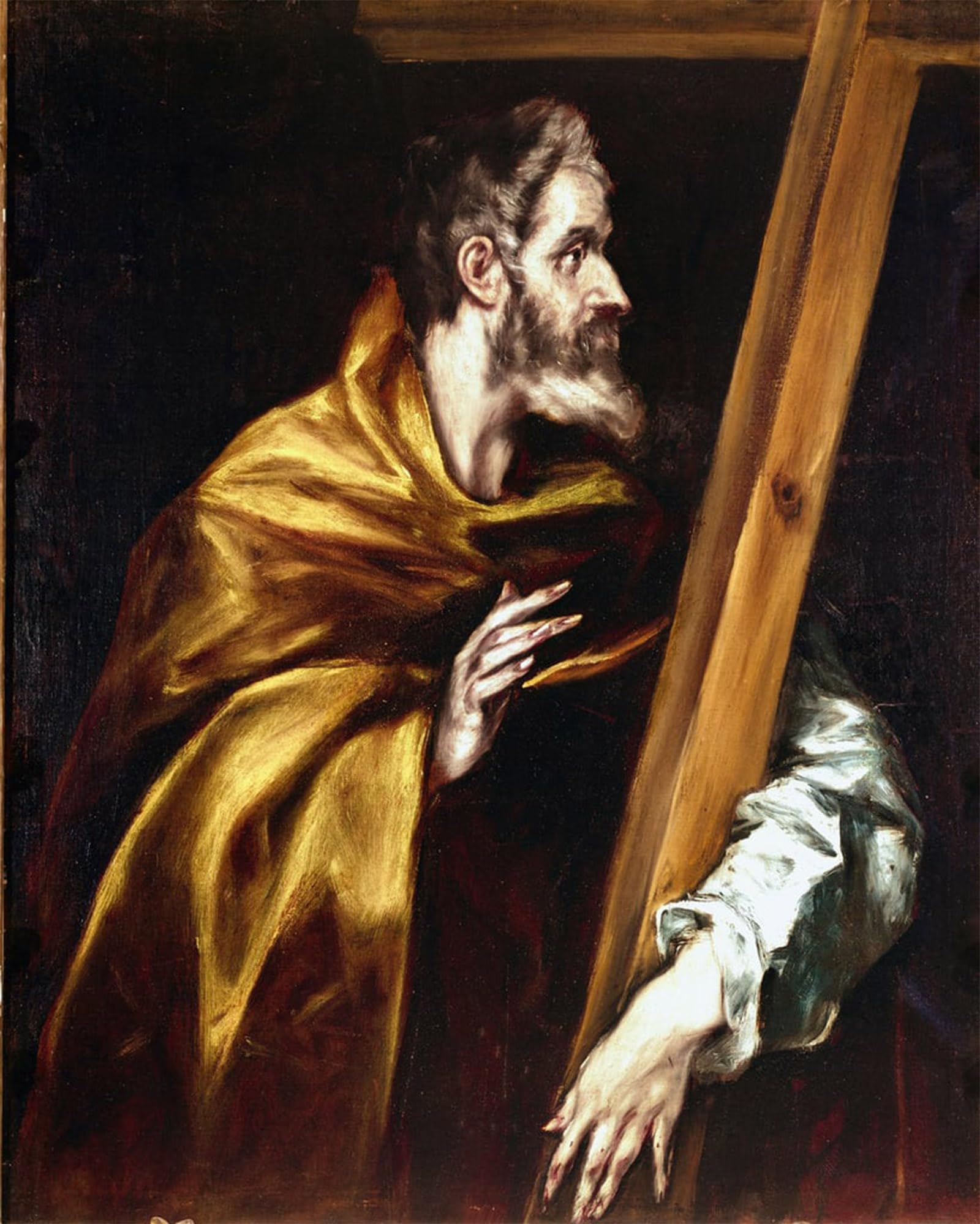 ARTXLXXBN Famous Print Painting Colorful Art Print the Apotre Saint Philip Painting by El Greco Canvas Art Decorations for Home Decor 60x90cm