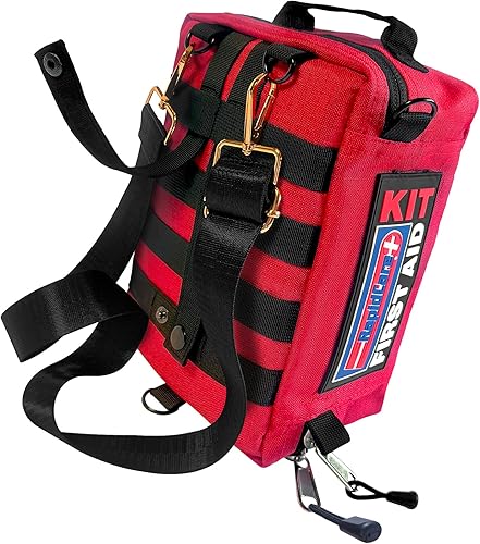 Miniatura 3 de Rapid Care Kit de primeros auxilios  Kit médico de emergencia de más de 300 piezas con paquete de viaje de 95 piezas  Exterior, lugar de trabajo y