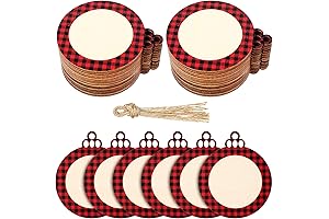 Wooden Christmas Ornament Craft Kit