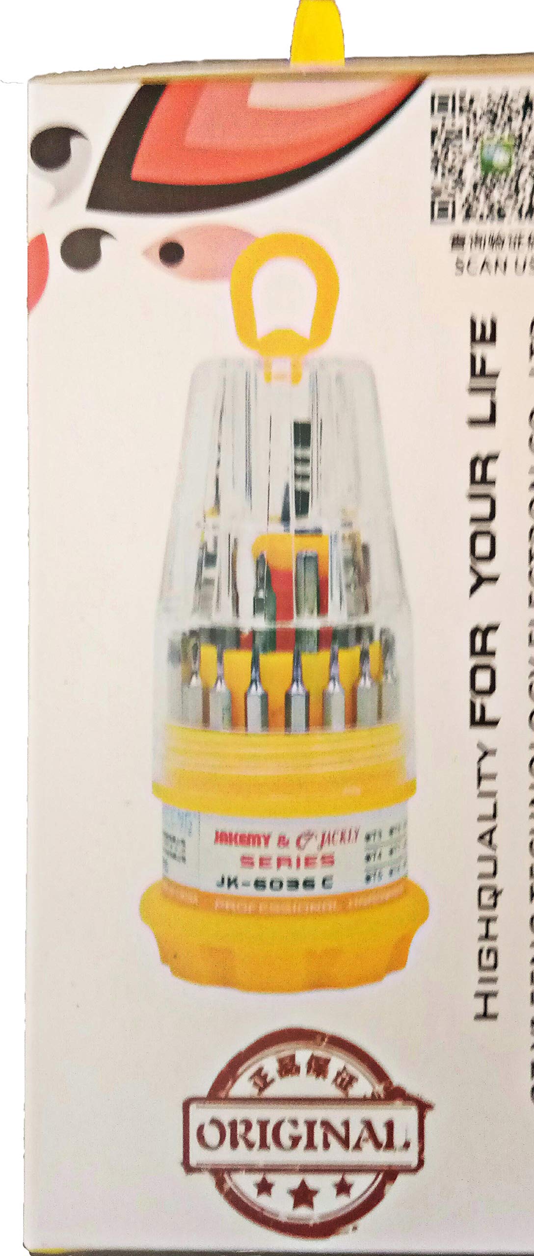 JK - 6036 C SCREW DRIVER SET FOR MOBILE