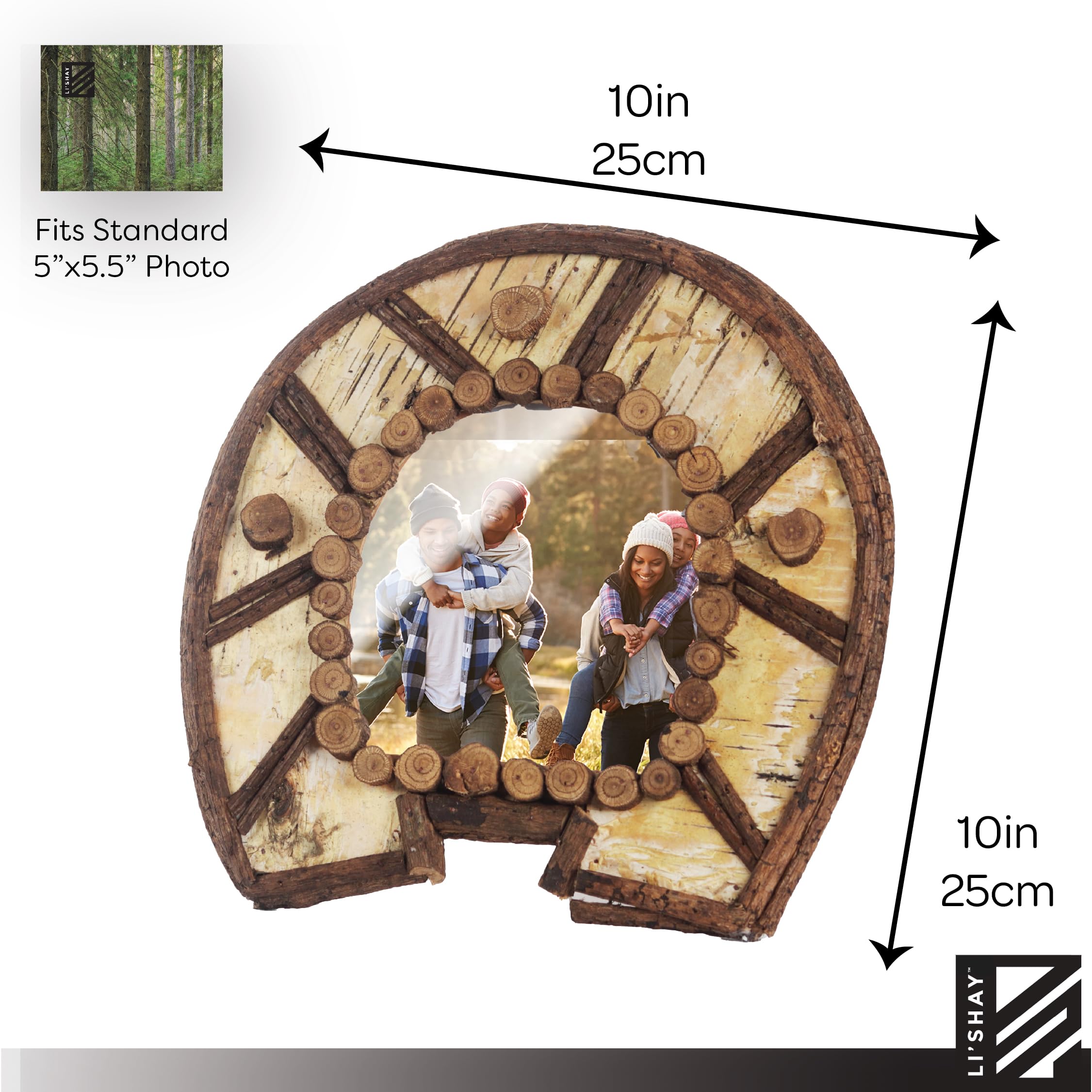 Amazon.co.jp: Li'Shay 8 x 10 写真フレーム アウトウエスト 蹄鉄