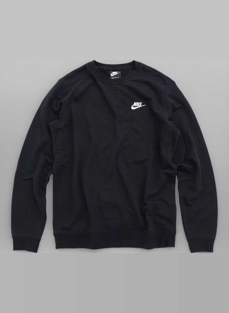 新品 ナイキ フレンチテリー クルー トレーナー ブラック ＸＬサイズ 送料無料 NIKE トレーナー スウェット NIKE/ナイキ クラブ フレンチテリー