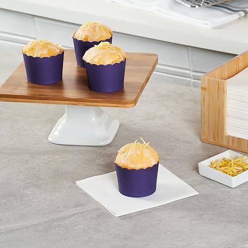 Miniatura 144 de Restaurantware Panificio Premium - Taza de papel Kraft de 10 onzas para hornear, tazas de papel para hornear, perfectas para magdalenas, cupcakes
