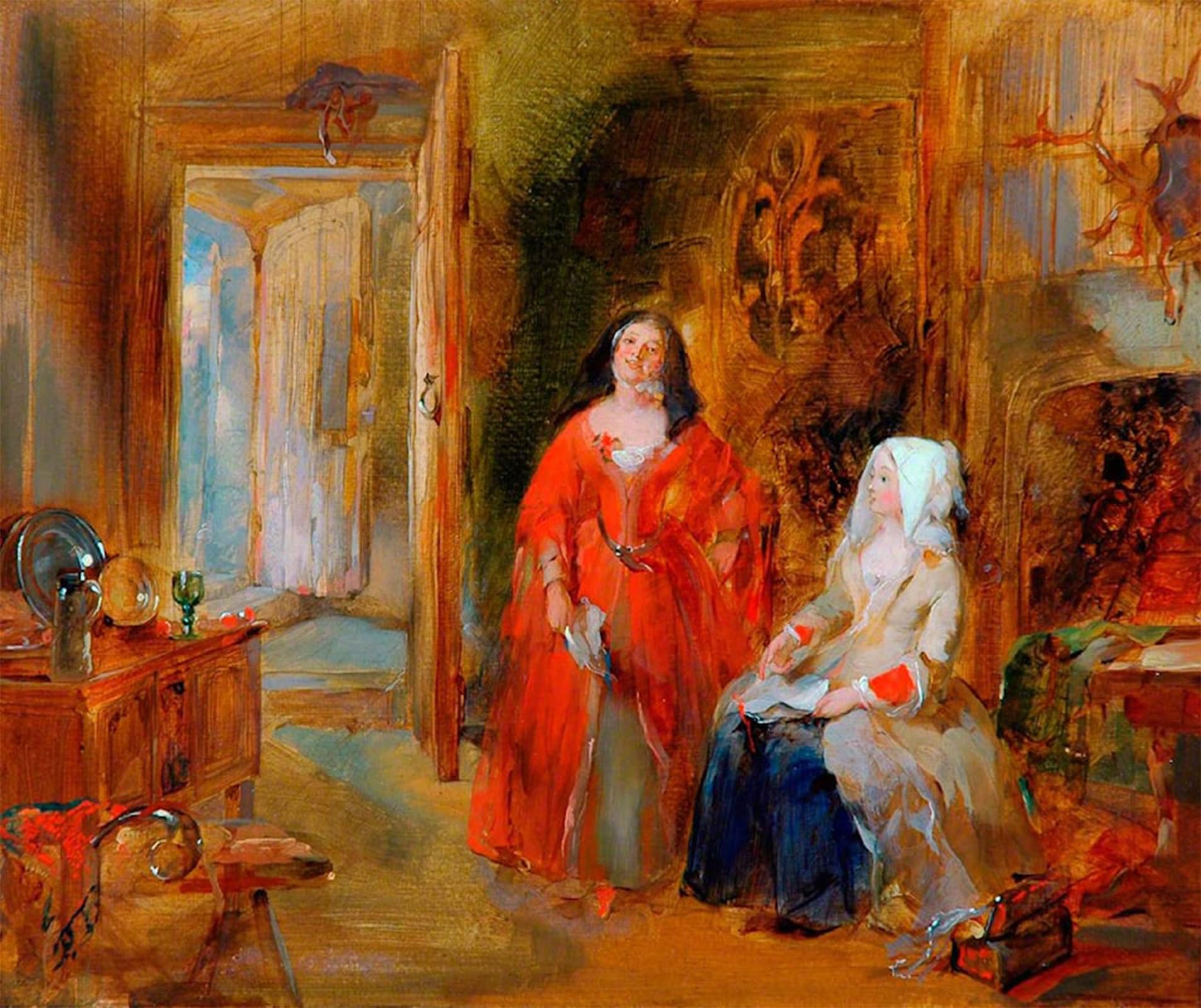 Póster de lienzo i rivali de William Powell Frith, cuadros para dormitorio de 60x90cm 5