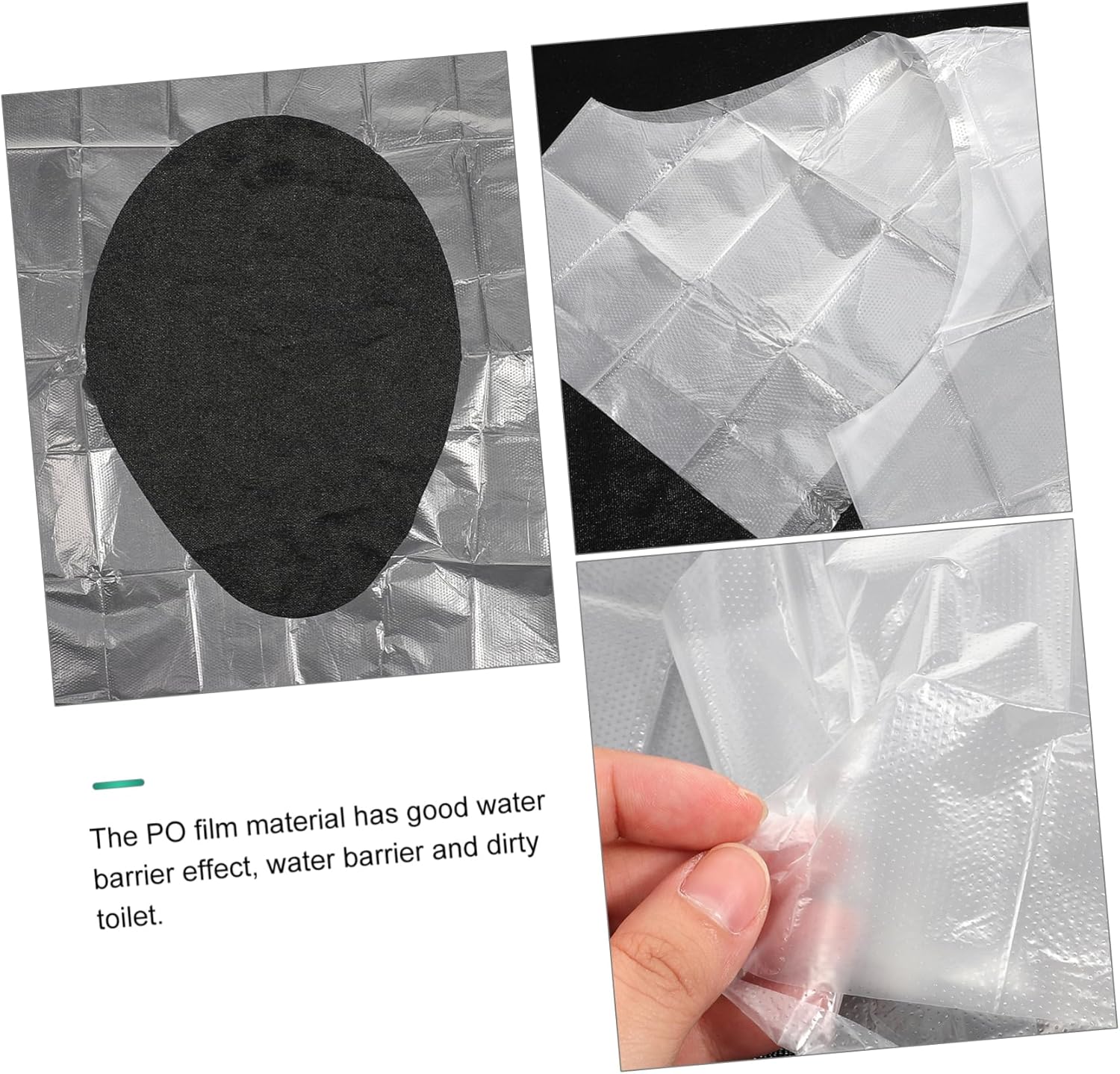 2bags Disposable Toilet Seat Covers Thickened Cushions for Travel Individually Wrapped Portable Toilet Pads for Cleanliness and
