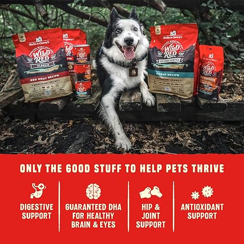 Miniatura 8 de Stella & Chewy's Wild Red Comida seca para perros, cruda, con alto contenido de proteínas y sin legumbres, receta Puppy Prairie, 21 lb Bolsa