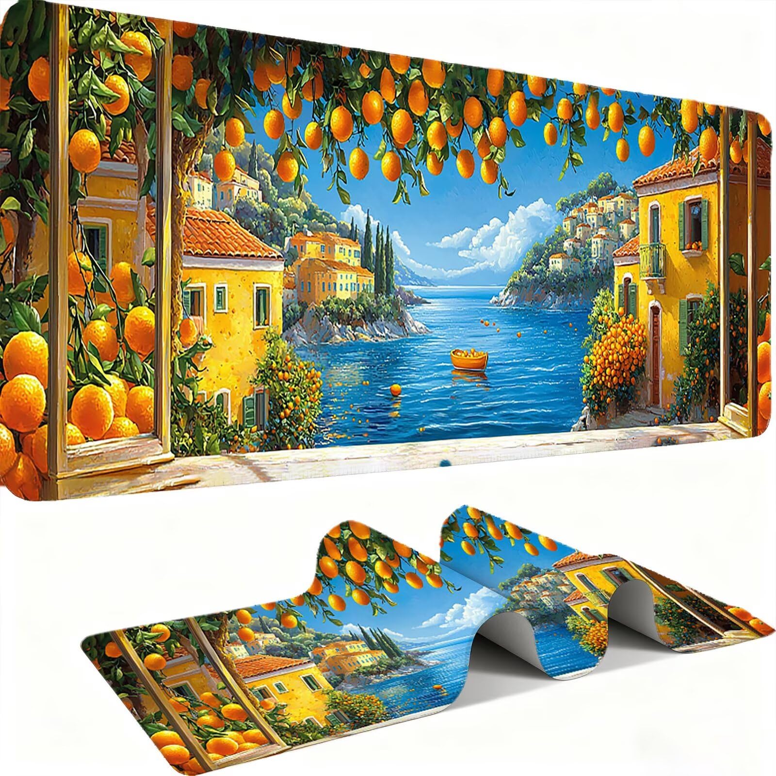 Podkładka pod mysz 1200 x 600 mm Podkładka pod mysz dla graczy, bardzo cienka podkładka na biurko, antypoślizgowa antypoślizgowa podstawa zmywalna ulepszona prędkość do komputera, komputera, pracy z
