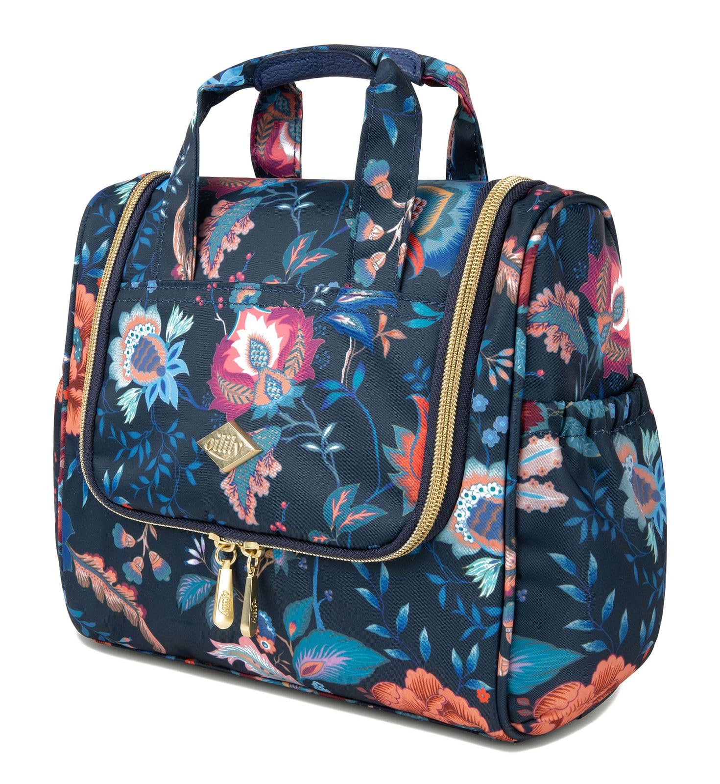 Oilily Cathy Travel Kit with Hook Blue Iris
