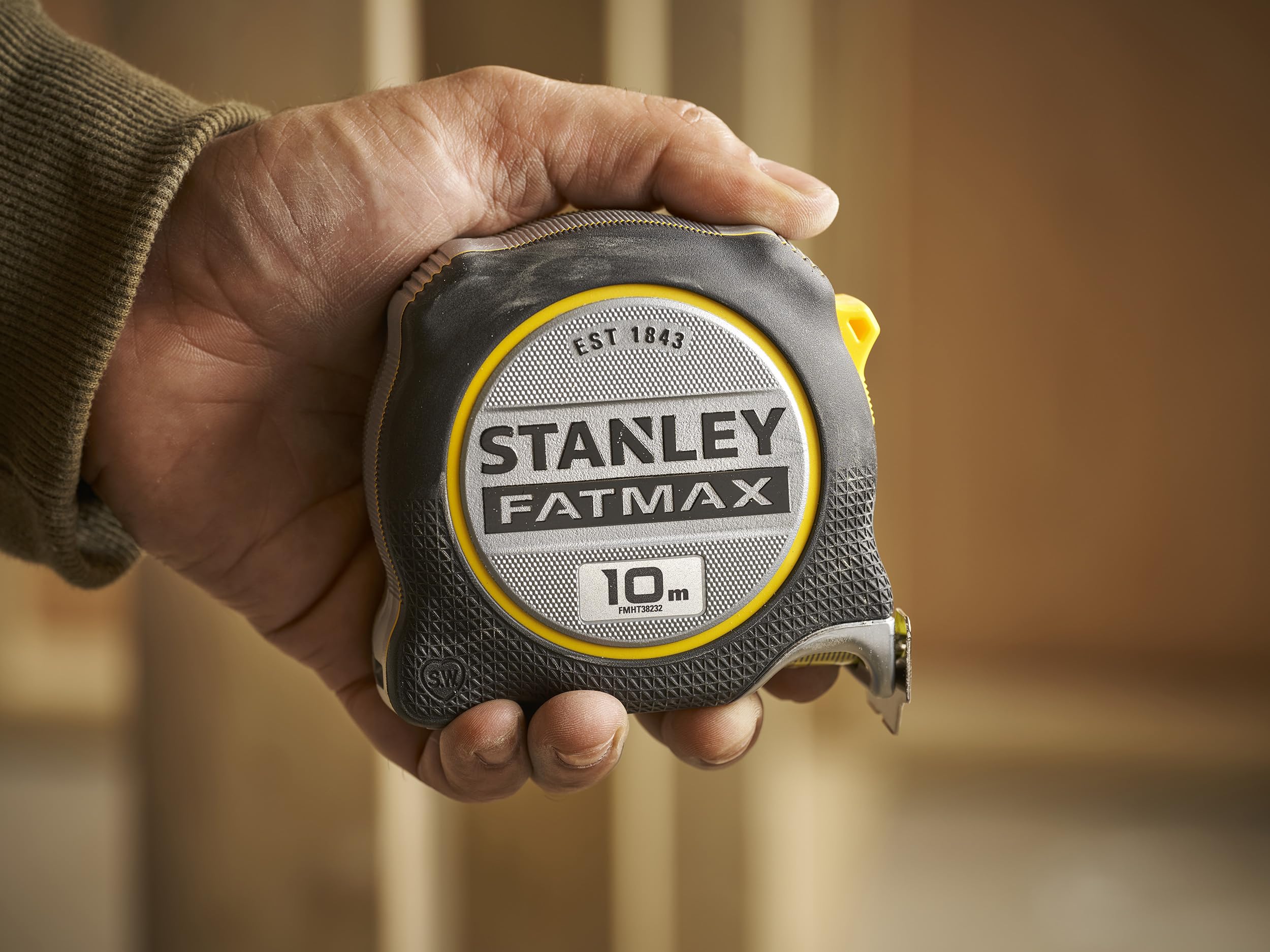 STANLEY FATMAX Xtreme Mètre Ruban 10 m, 32mm De Large, FMHT38232-0