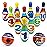 iPlay, iLearn Kids Bowling Toys Set, Toddler Indoor Outdoor Activity Play Game, Soft 10 Foam Pins & Two Balls Playset, Educational, Birthday Party Gift for 18 24 Months, 2 3 Year Old Children Boy Girl