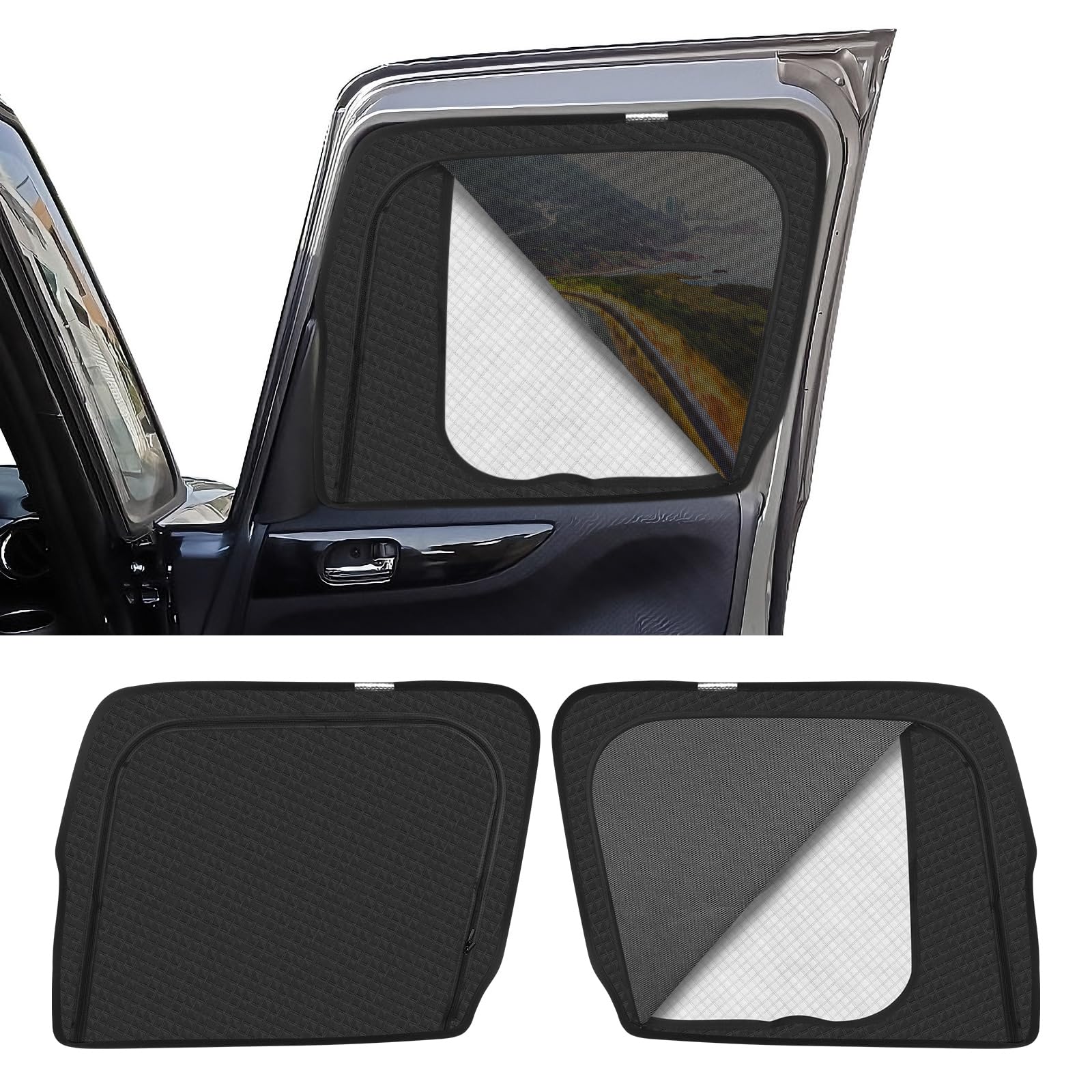 Amazon.co.jp: 新型 N-BOX JF1/2型 専用 サンシェード マグネット式