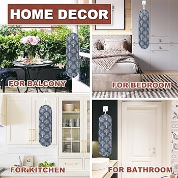 Plastic Bag Holder, Foldable Washable Grocery Bag Dispenser Recycling