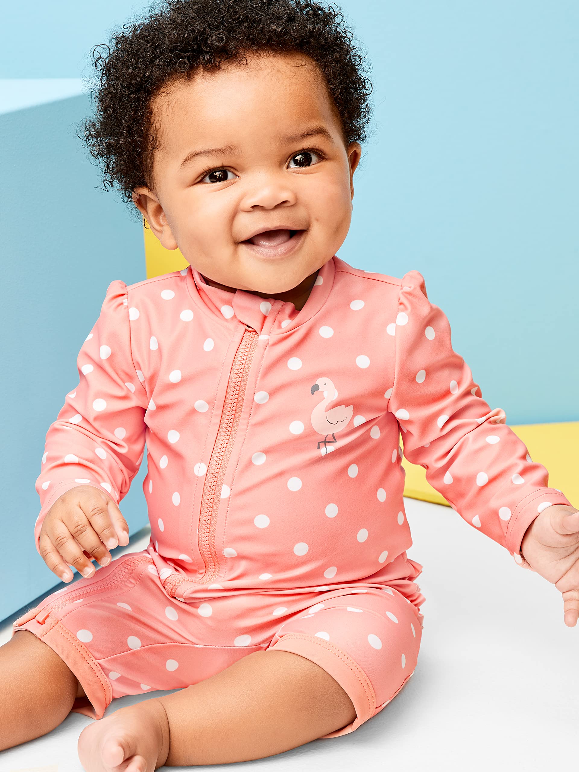 Simple Joys by Carter's Maillot de Bain Une Pièce Lot de 2 Bébé Fille