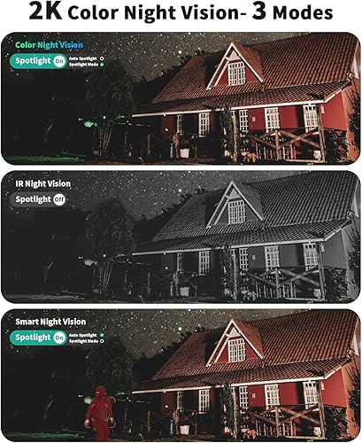 Miniatura 5 de LIWAN Cámara de seguridad celular 4G LTE con cable para exteriores, sin cámara de seguridad WiFi, enchufe para grabación 247, vista de 360, visión