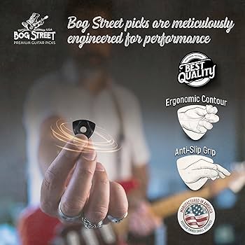 Amazon.com: Bog Street Assorted Guitar Picks Variety Pack