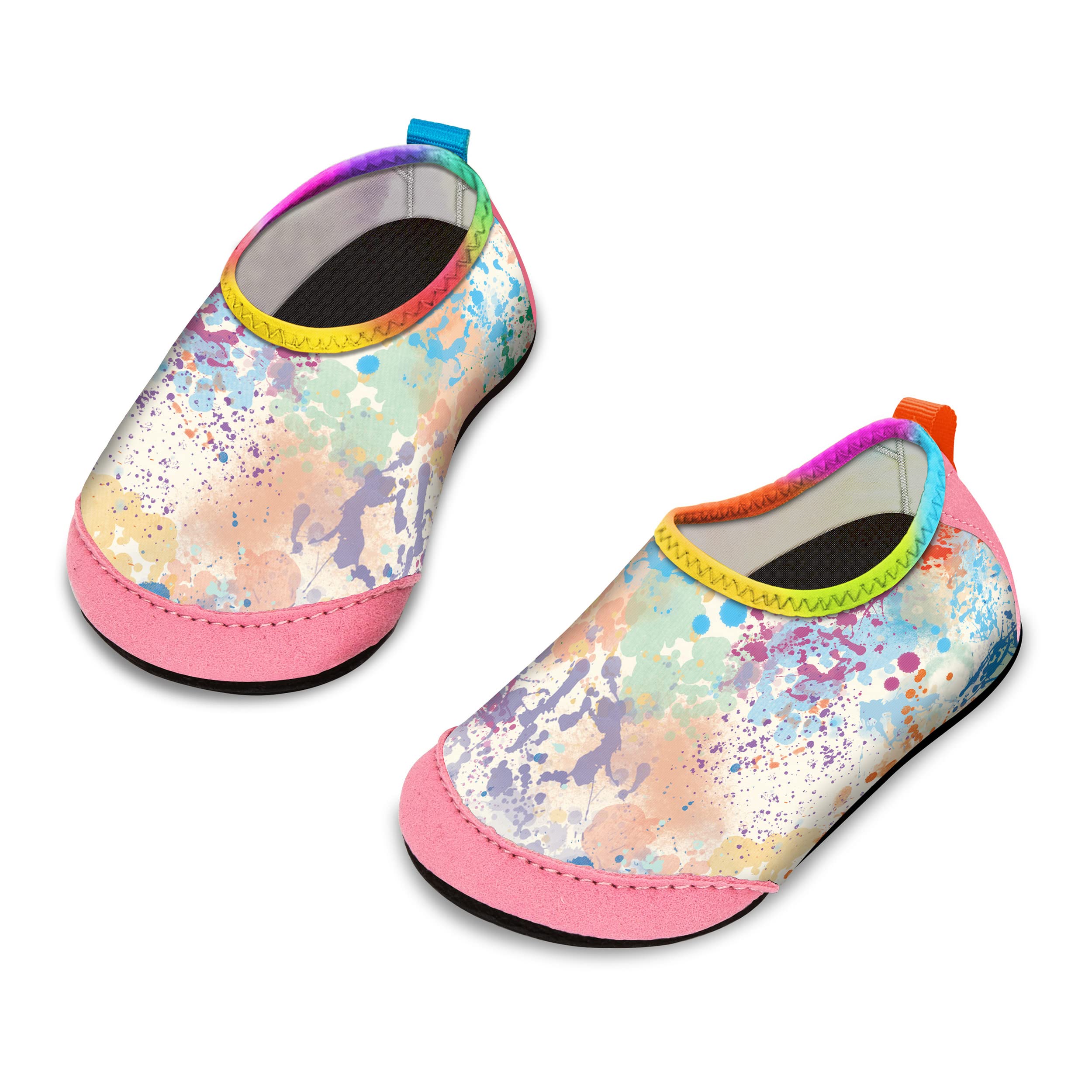 Baby Boys and Girls Swim Water Shoes Barefoot Aqua Socks Non-Slip for Beach Pool Toddler Kids