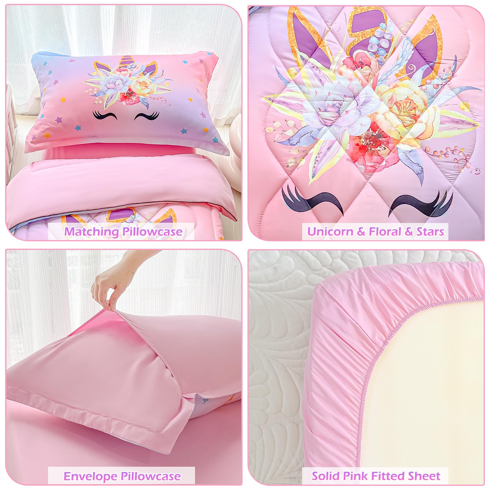 Kids Bedding Matching Twin Bed And Crib Bedding Sets Watercolor