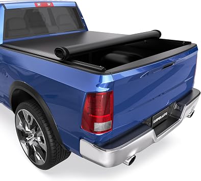 6.4FT Soft Rollup Truck Tonneau Cover Compatible for 2003-2026 Ram 2500
