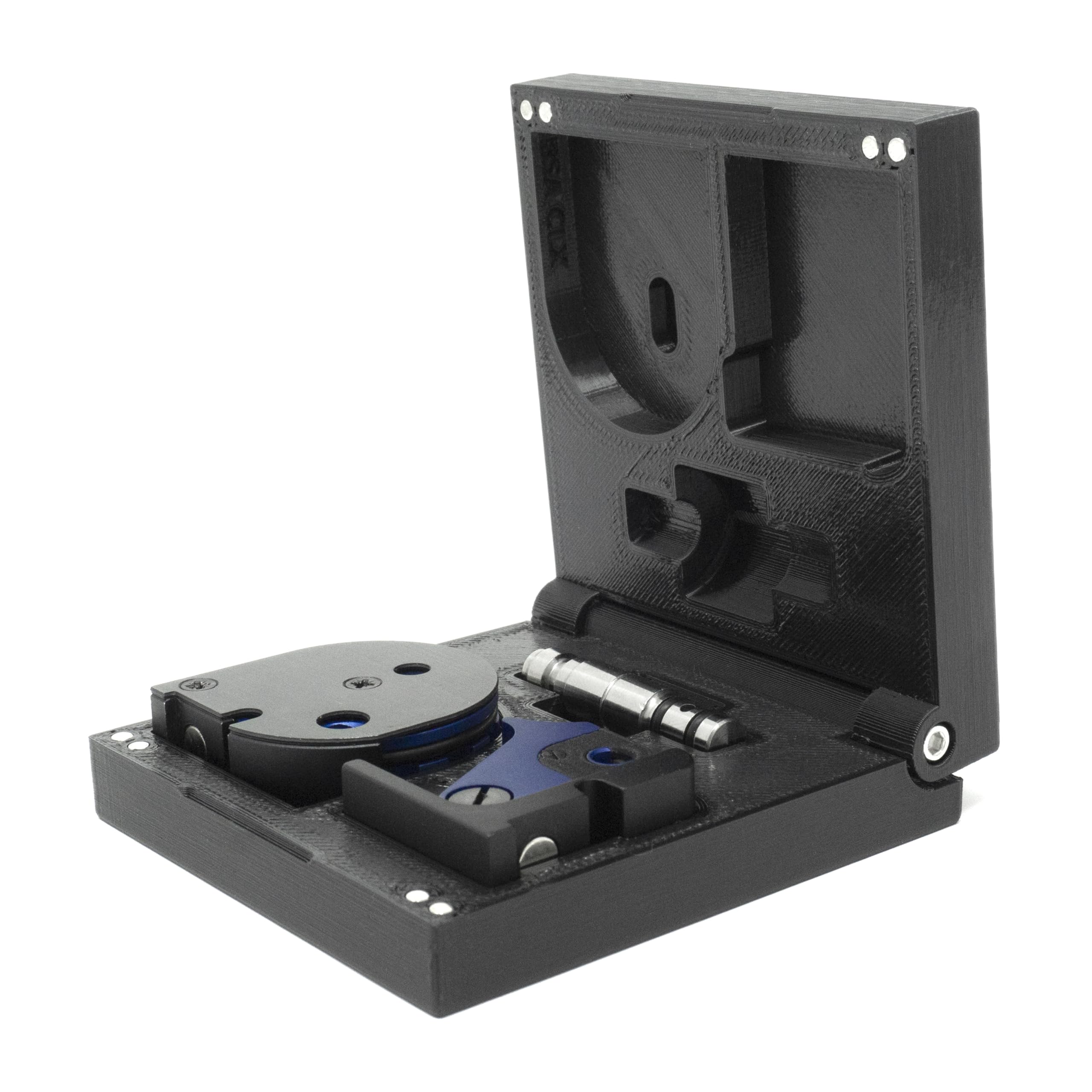 Slim Magazine Case Compatible with: BSA CLX Magazines, Single Shot & Fill Probe (Foster) Plastic Protective Flip Lid Magnetic Box