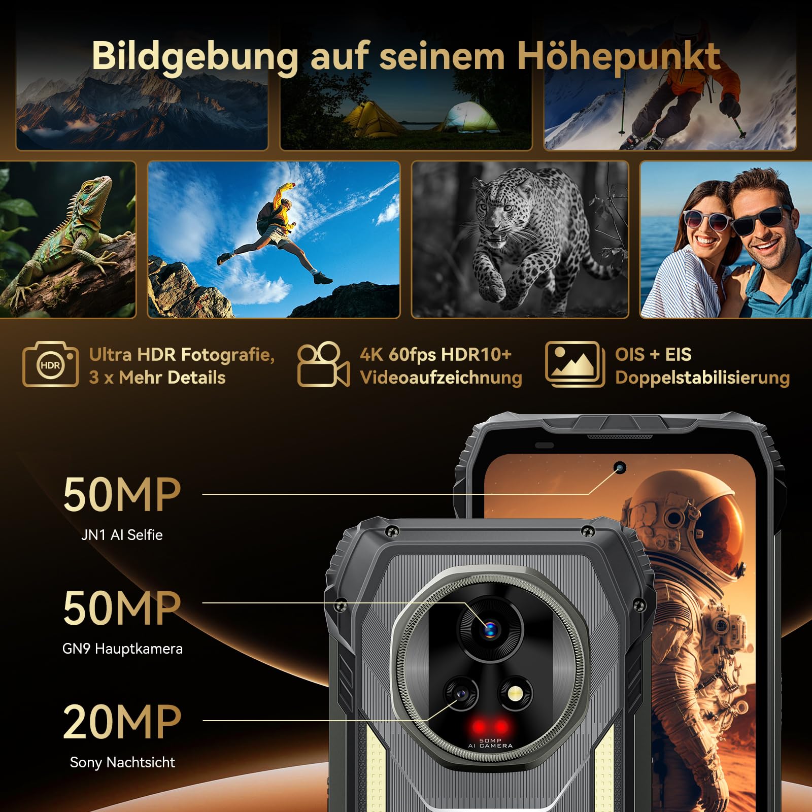Blackview Xplore 2 Satellite Outdoor Handy Ohne Vertrag – Bild 8