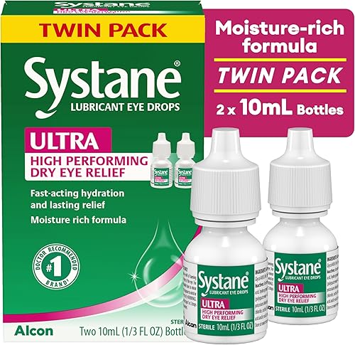Miniatura 2 de Systane - Gotas oculares lubricantes, lágrimas artificiales para el ojo seco, envase doble, 10 ml cada una