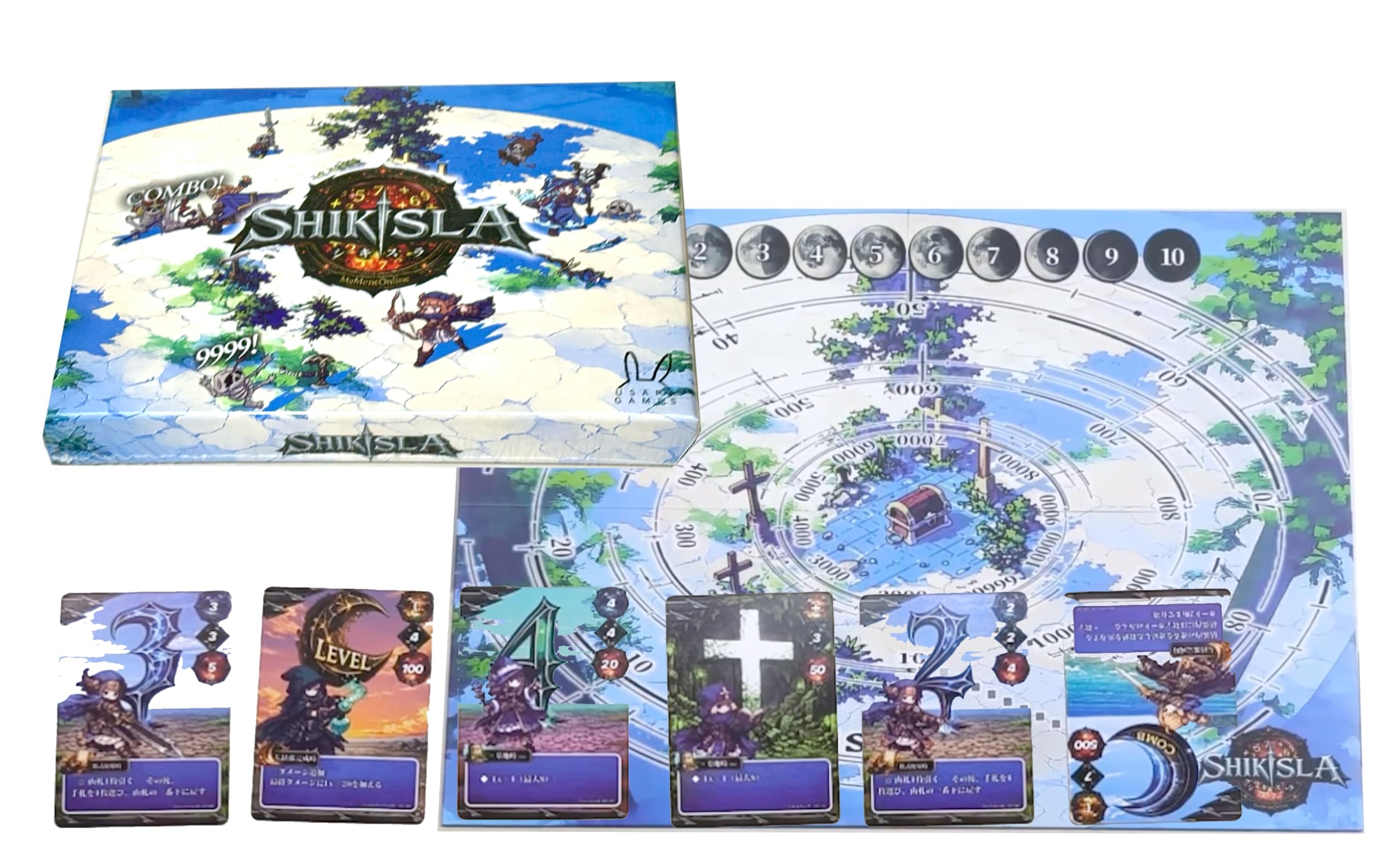 Amazon | シキスラ（豪華セット）数式で殴るハクスラ風対戦協力ボード