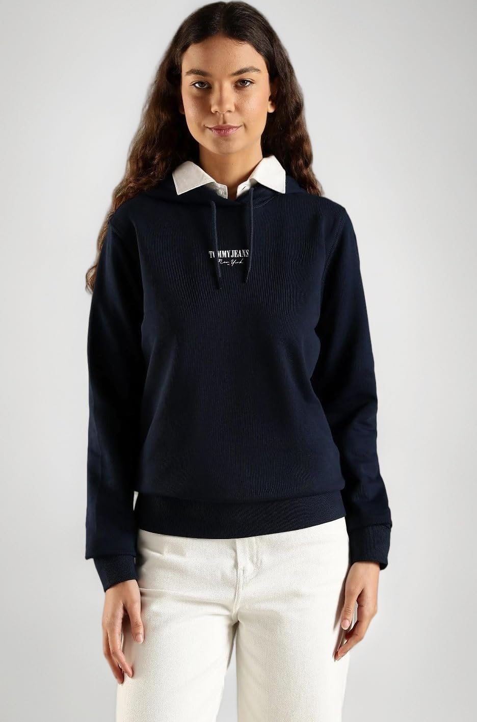 Regular Fit Cotton Hooded Neck Sweatshirt