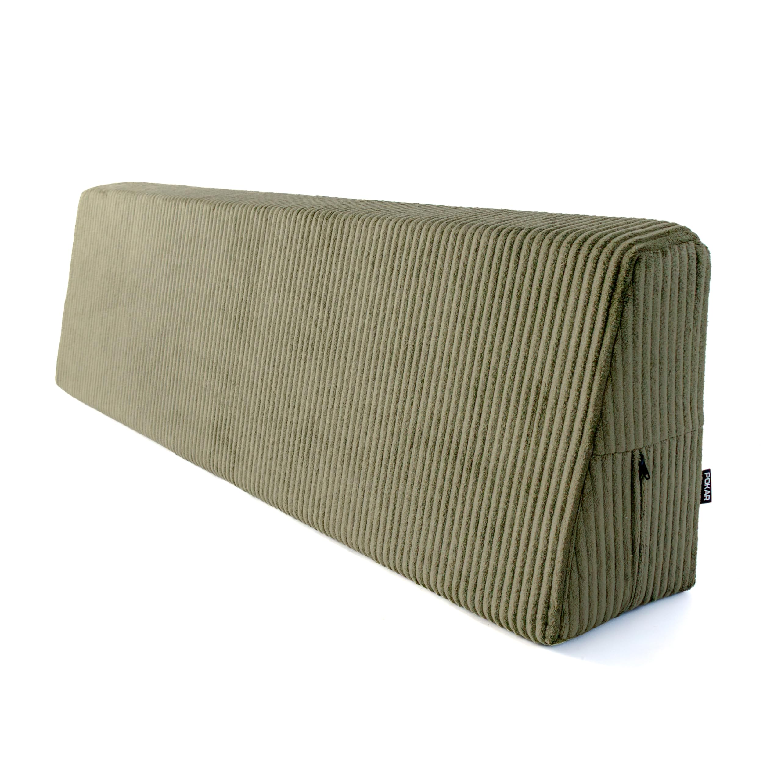 POKAR Euro Pallet Seating Set of 2: 1x seat cushion 120x80cm + 1x back cushion 120x40cm, cold foam, removable covers, Home Garden Furniture DIY, indoor outdoor pillow, without pallets, Beige — view 67