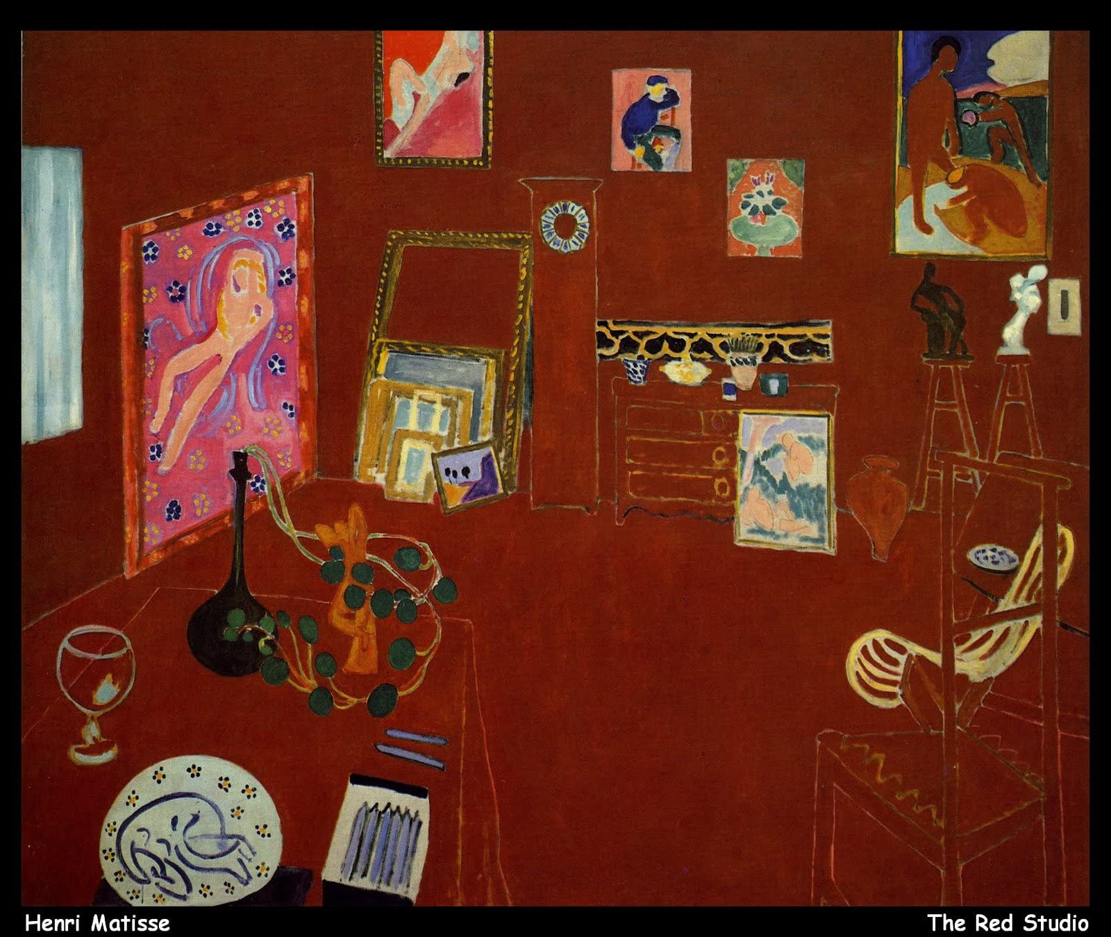 Amazon.co.jp: henri matisse the red studio 11120557865 o 1 J15098  