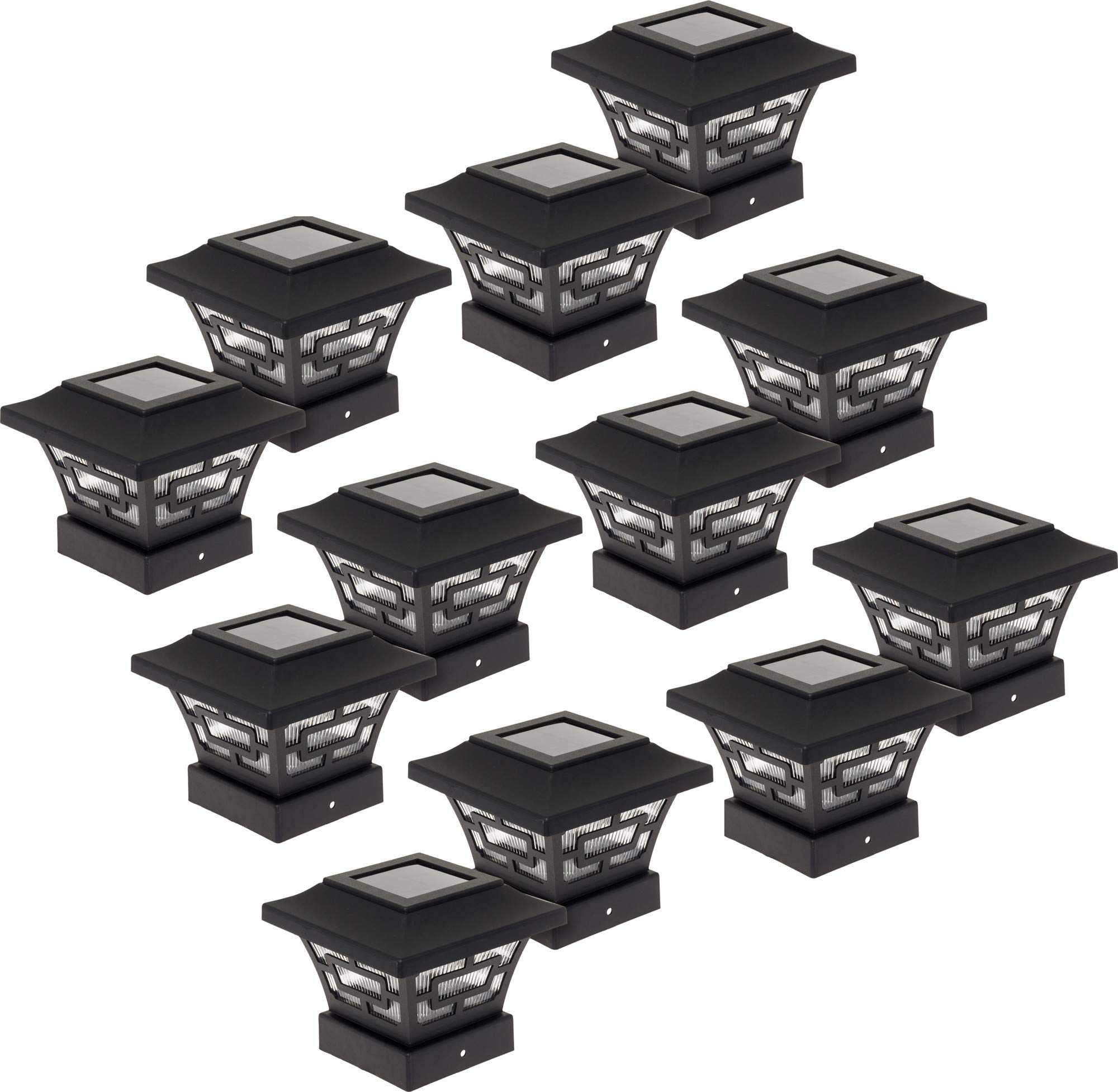 Buy Westinghouse Hilltop 20 Lumens Solar Fence Post Cap Lights 12 Pack