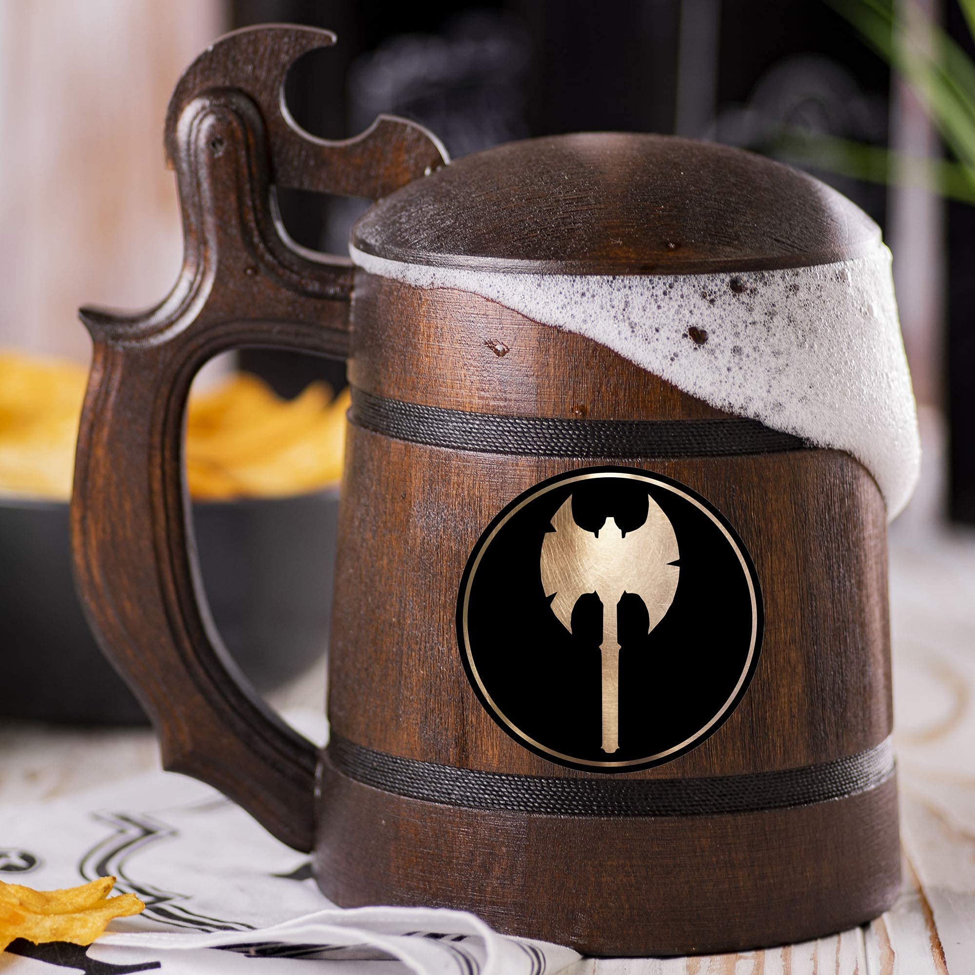 Barbarian Beer Mug, Dungeons And Dragons Beer Stein, Custom Dungeon Master Beer Stein, Personalized D&D Beer Tankard, DnD Mug