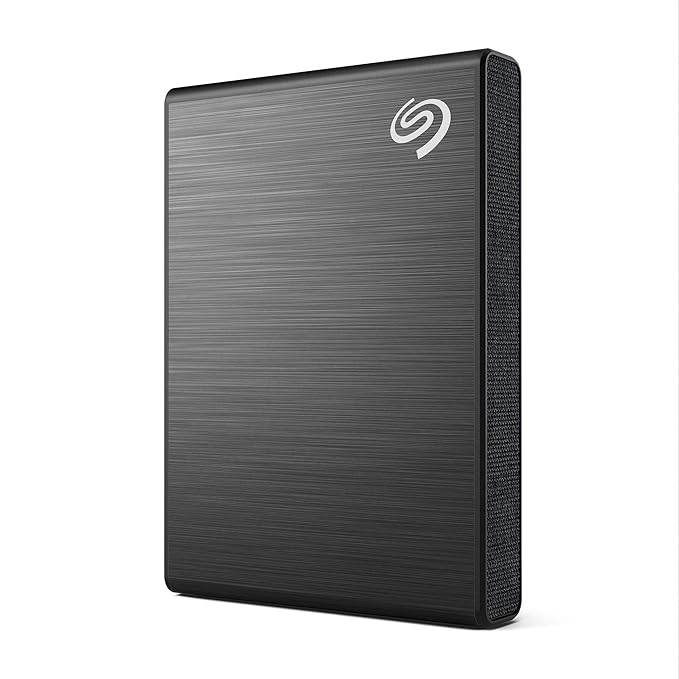 Seagate One Touch 2 TB External SSD up to 1030 Mb/s, for Windows and Mac, with Android App, 3 yr Data Recovery Services, Portable Solid State Drive – Black with 4 Mos Adobe CC Photo (STKG2000400) at Rs. 14999