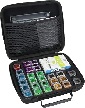 Hermitshell Hard Travel Case for ThinkFun Gravity Maze - Falling Marble Logic Game Case for Gravity Maze, Black