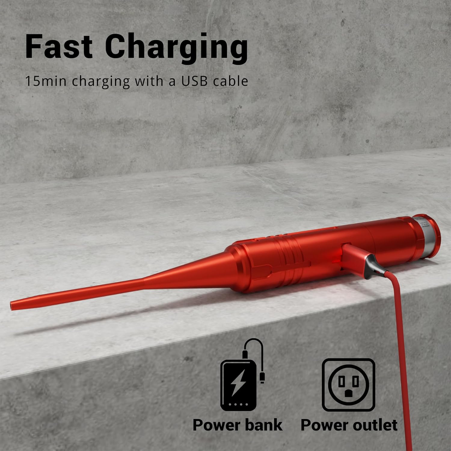Rechargeable Bore Sight Laser Kit: Green/Red Laser Boresighter with 50 Adapters Fit for All Gun(0.17 to 12GA) - Multiple Caliber Quick Zeroing for Rifle Pistol - Shooter Essential