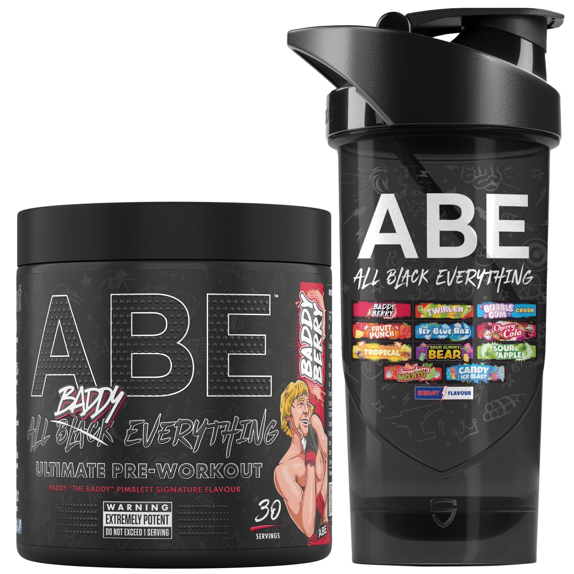 Buy Applied tion Bundle ABE Pre Workout 375g + ABE Black Shaker All