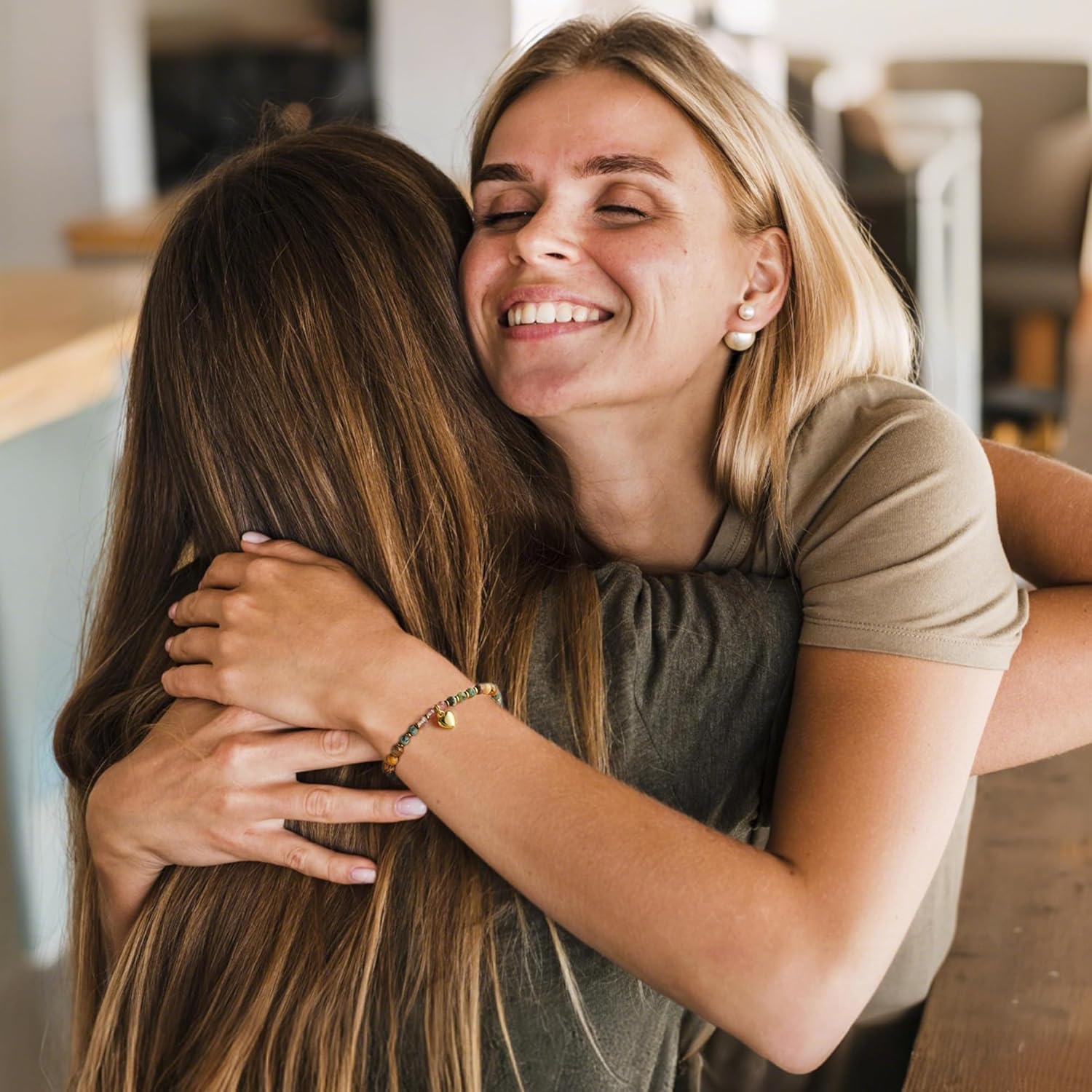 HGDEER Birthday Gifts for Her Women Unique Natural Stone Bracelet, Women Teen Girls Trendy Stuff Gifts for Friend Bestie Bff Daughter Granddaughter Niece, Suitable As A Gift on Christmas Valentines Day Graduation - Image 2