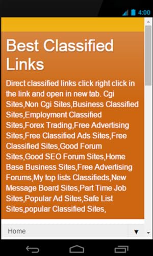 Best Classified Links