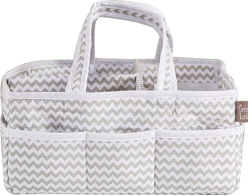 Miniatura 3 de Trend Lab Organizador de pañales de almacenamiento en espiga para guardería y cambiador, 12 x 6 x 8 pulgadas