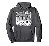 Computer Whisperer IT Tech Support Software Engineer Geek Pullover Hoodie