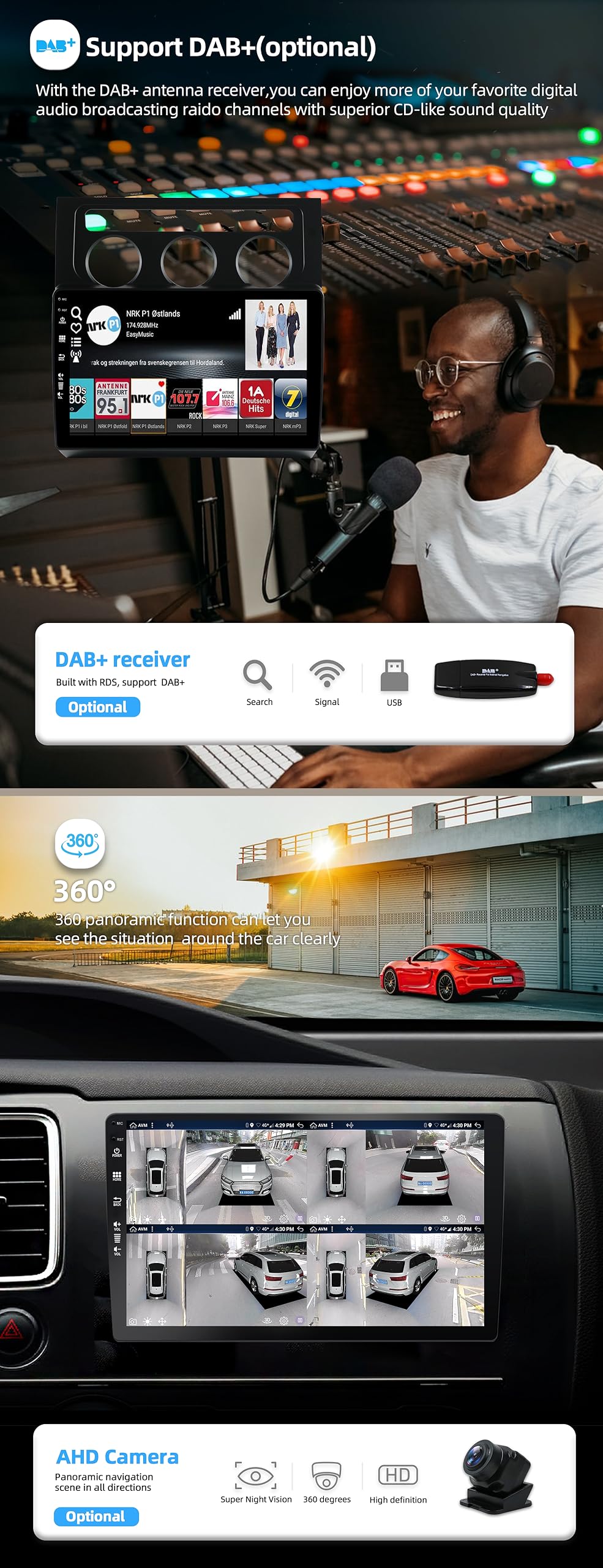 6G+128G | 8-Core| Android 16 Autoradio für VW Touran (2003-2010) - Kabellos CarPlay/Android Auto/DSP - LED Kamera & MIC - IPS 10.1 Zoll 2 Din - DAB Lenkradsteuerung Fast-Boot 360-Camera WiFi