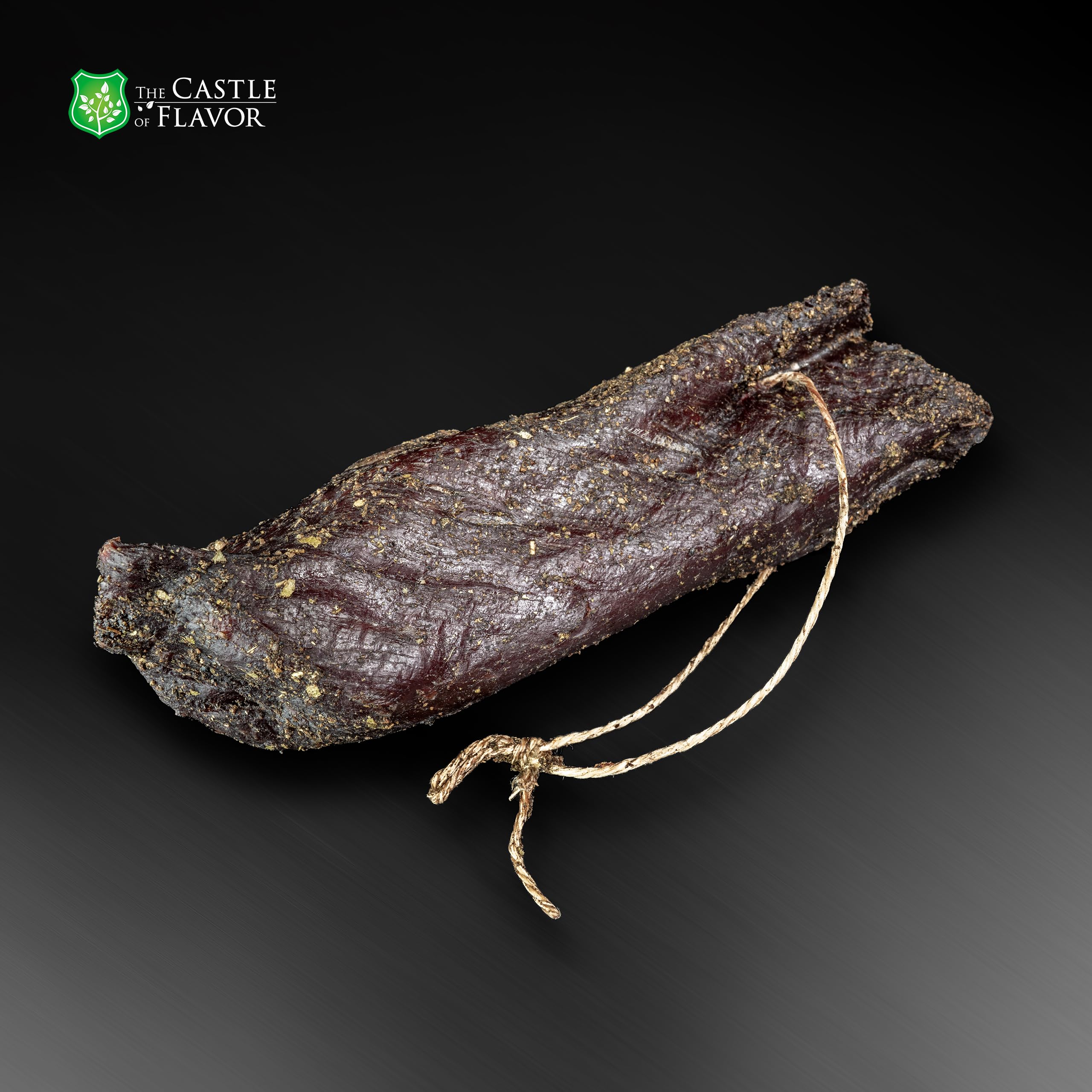 Luftgetrocknetes Rindfleisch „Jarl“ – mit Kräutern verfeinert- Wurstwaren 200g - Trockenwurst - Rohwurst - Dauerwurst am Stück - Trockenfleisch - getrocknete Wurst Snack