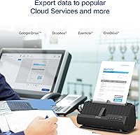Vista 8 de Epson - Workforce ES-C320W - Escáner compacto inalámbrico de documentos de escritorio - Escaneo de 2 caras y alimentador automático de documentos