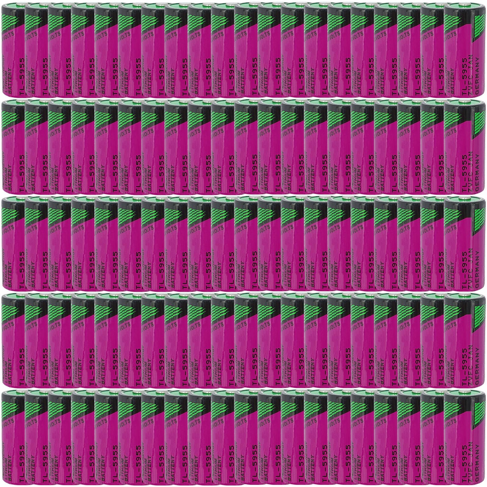 100PCS Set TL-5955 2 3AA Battery for Tadiran 3 6 Volt Lithium Battery TL-5955 1650mAh TL-2155 TL-4955 TL-5155