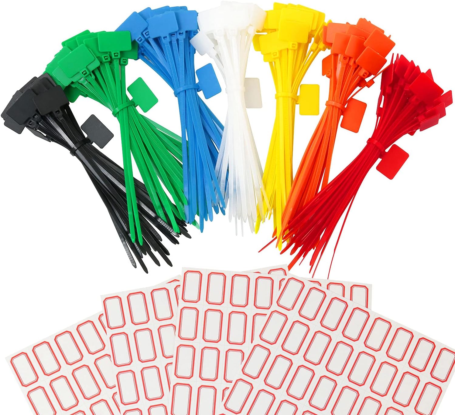 Amazon LUORNG 210PCS Nylon Marker Ties Self Locking Cord Tags amazon-luorng-210pcs-nylon-marker-ties-self-locking-cord-tags