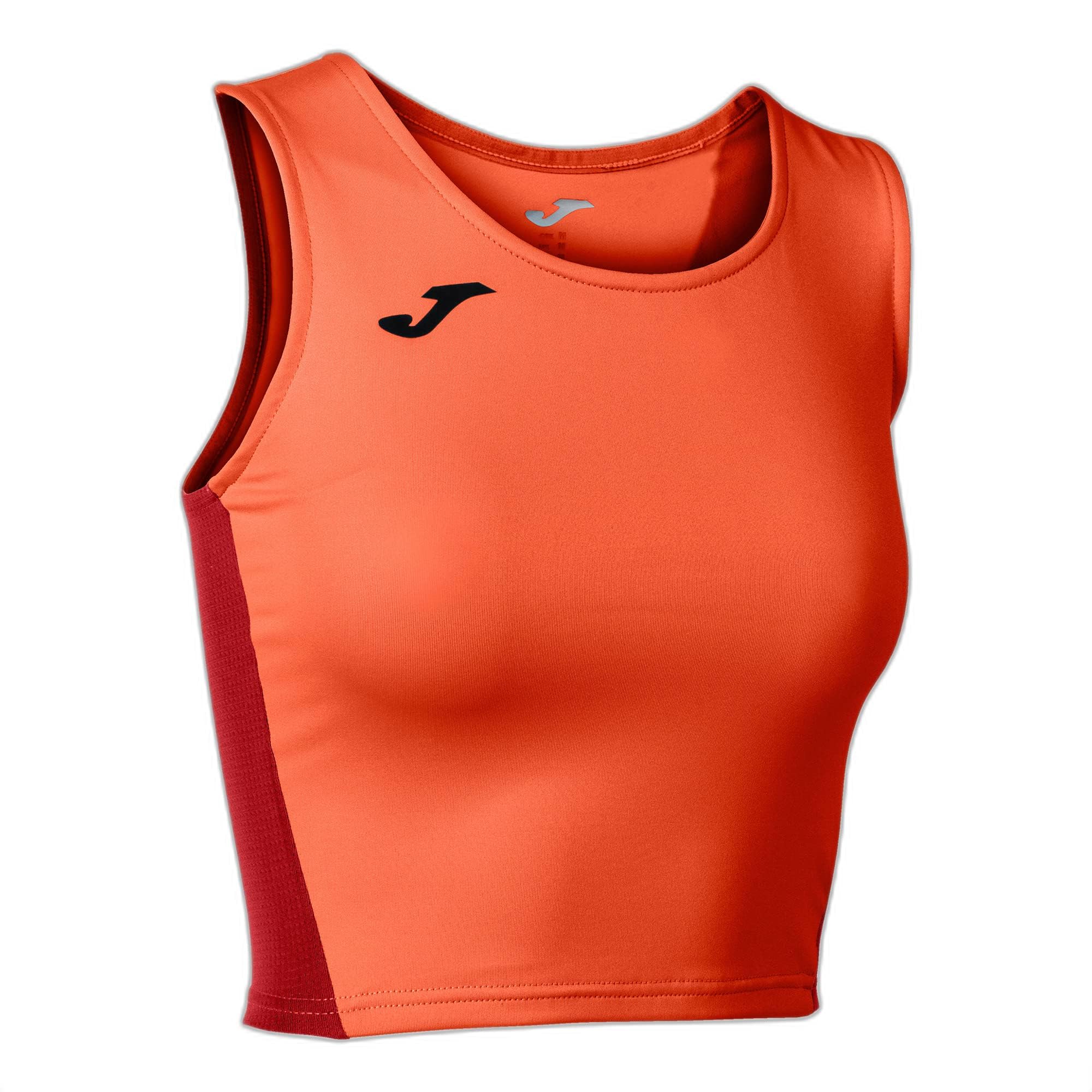 Joma Women's R-Winner top T-Shirt, Neon Orange, 4XS