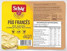 Pão francês sem glúten 100g - Pré assado - Schär