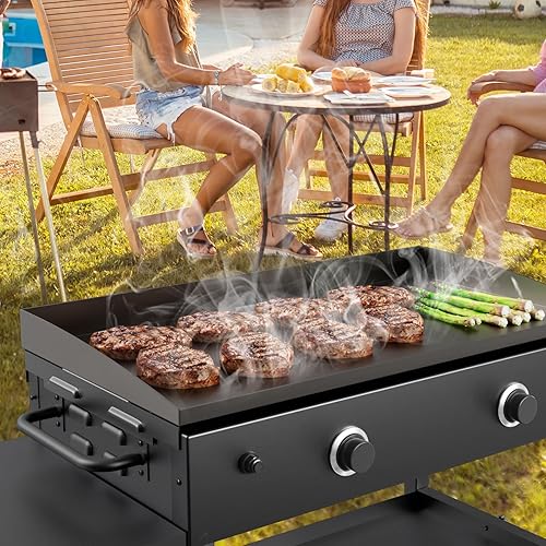 Miniatura 6 de BQMAX Protector de viento para plancha Blackstone de 36 pulgadas, protectores de viento para plancha Blackstone de 36 pulgadas y otras planchas,