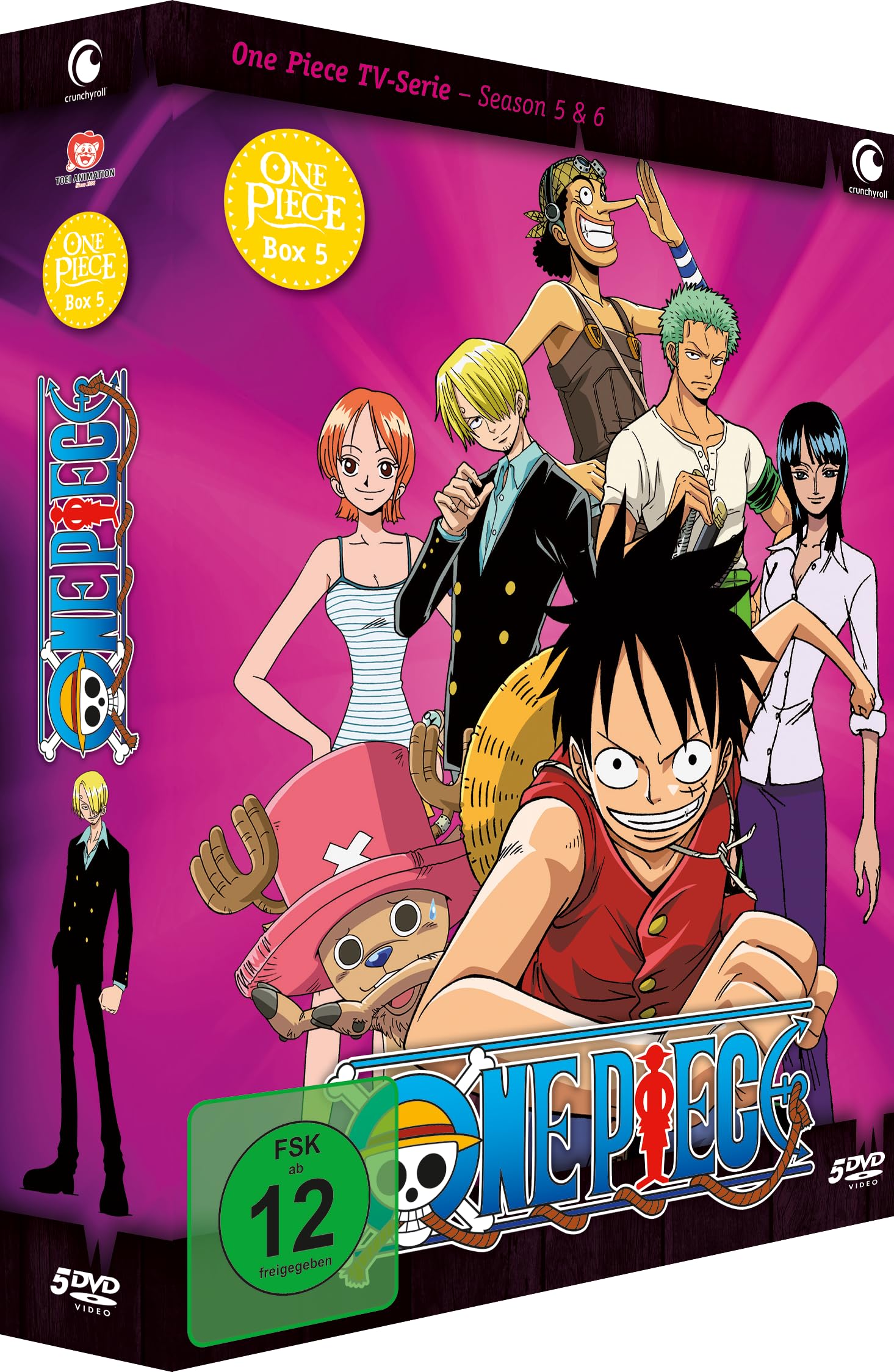 Crunchyroll GmbH One Piece - Tv-Serie - Box 5 | Episoden 131-162 [Dvd] Neu